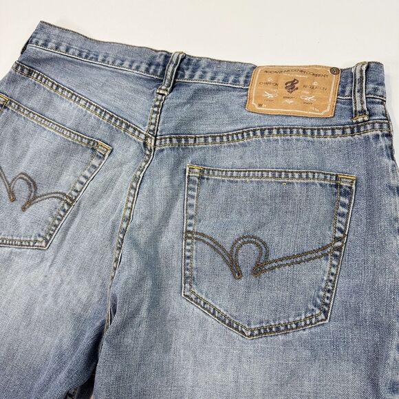 Vintage Rocawear Baggy Jorts Mens Size 34 Grunge Hip Hop Skater Cyber Y2K‎ - Picture 3 of 7